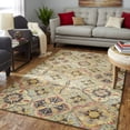 thumbnail image 1 of Mohawk Home Prismatic Mackay Multi Transitional Geometric Precision Printed Area Rug, 5'x8', Brown, 1 of 5