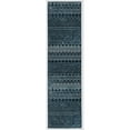 thumbnail image 1 of Mohawk Home Prismatic Prale Denim Transitional Geometric Moroccan Precision Printed Runner, 2'x8', Denim Blue, 1 of 2
