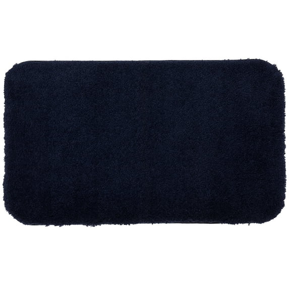 Mohawk Home Pure Perfection Navy Bath Rug Area Rug, 1'8"x5', Navy