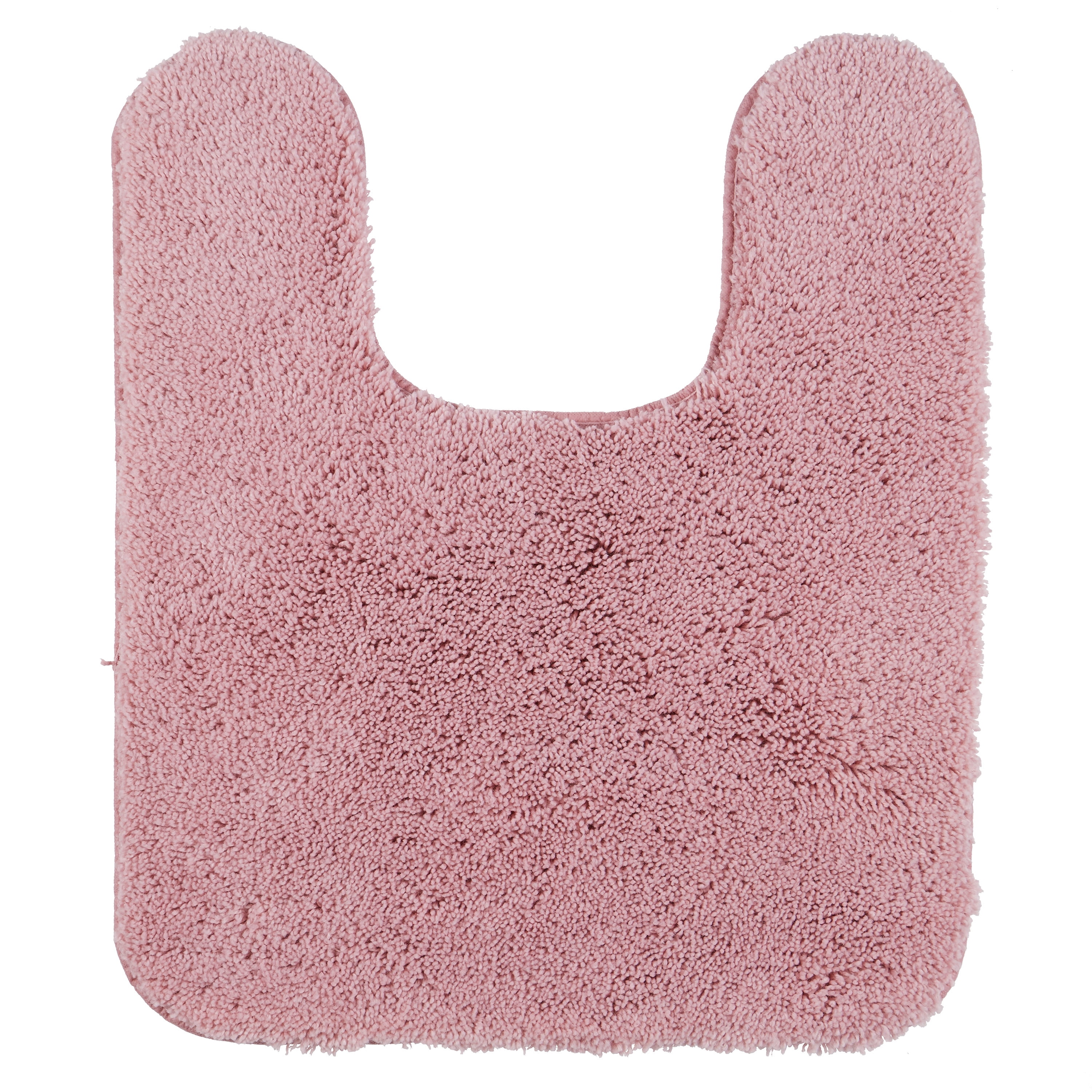 Mohawk Home Pure Perfection Nylon Bath Rug Contour, Rose Pink 1'8