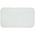 thumbnail image 1 of Mohawk Home Pure Perfection Nylon Bath Rug Scatter, White 1'8" x 2'10", 1 of 4