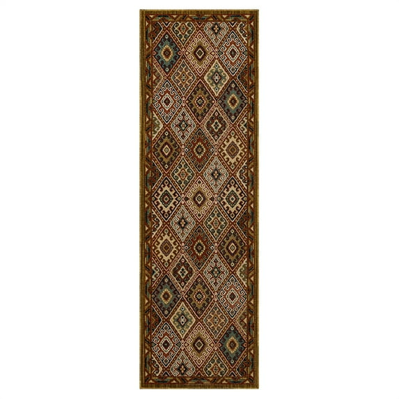 Mohawk Home Quinnstone Woven Indoor Runner Rug, Red, 2' 6" x 8'