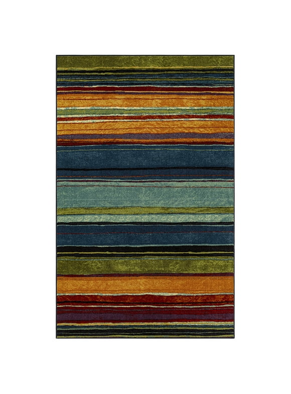 Mohawk Home Rainbow Printed Indoor Nylon Area Rug, Multi, 1' 8" x 2' 10"