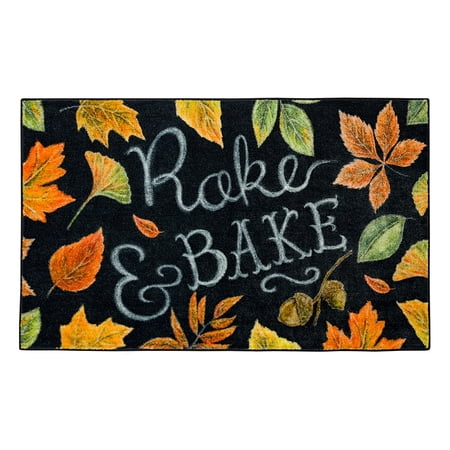 Mohawk Home Rake & Bake, Area Rug, Black, 2' 6" X 4' 2"