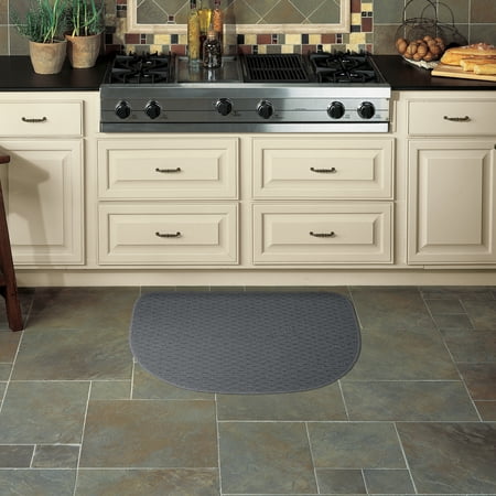 Mohawk Home Rank & File Slice Kitchen MatGray18 x 27