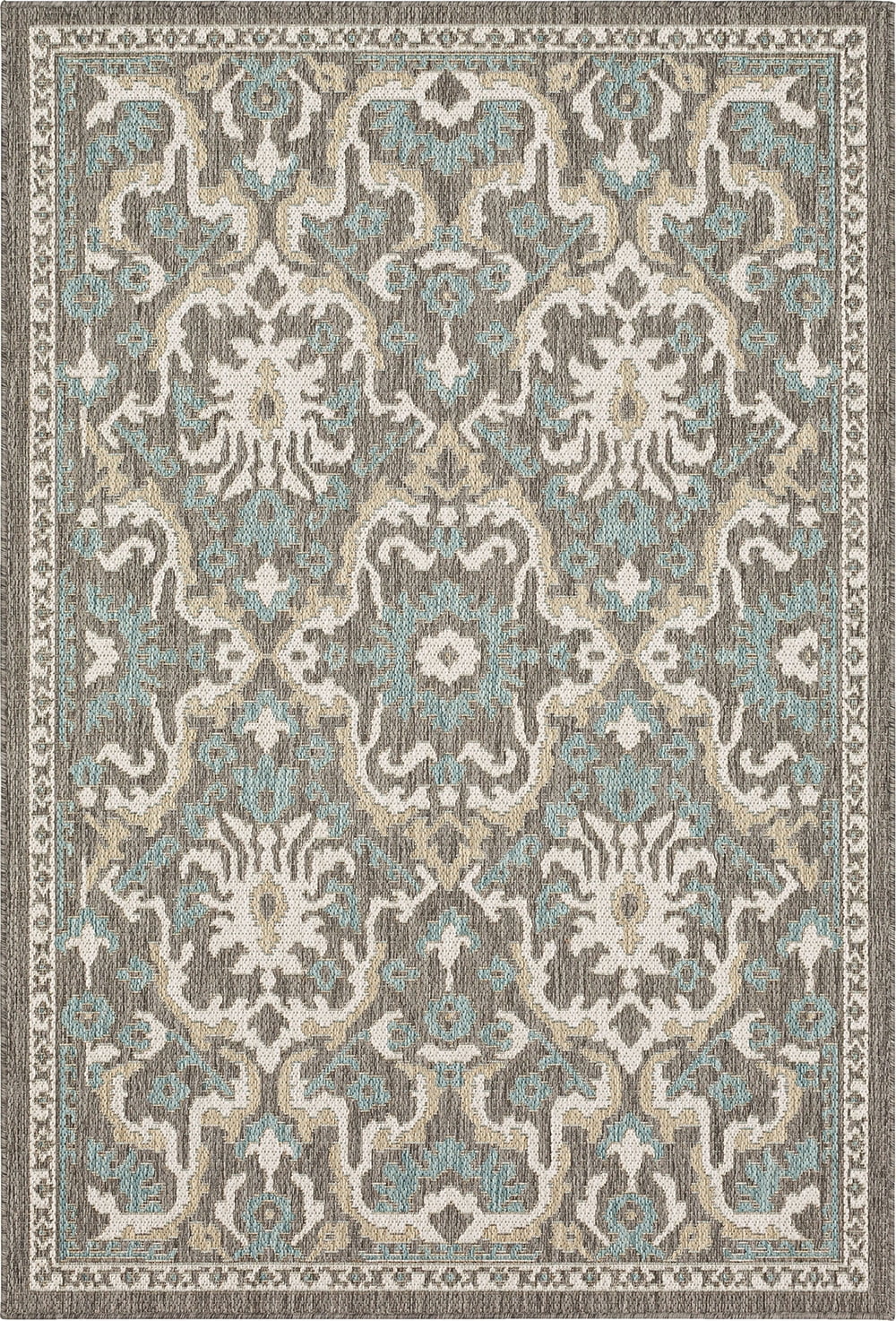 Mohawk Home Ravello Outdoor Area Rug, Light Grey, 5' 3" x 7' 6"