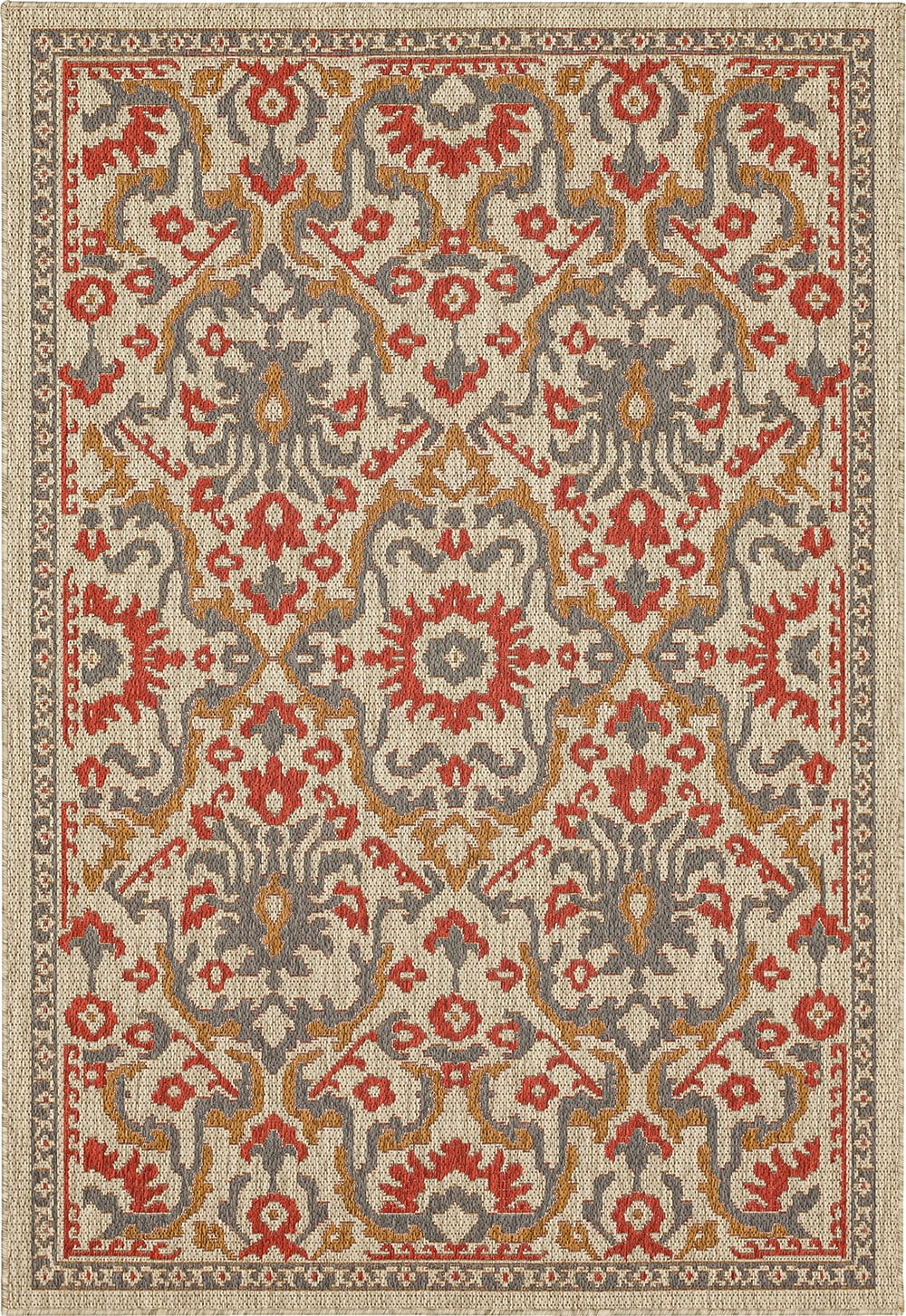 Mohawk Home Ravello Outdoor Area Rug, Rust, 5' 3" x 7' 6"