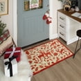 thumbnail image 1 of Mohawk Home Red and Cream Holiday Forest Accent Rug, 2' 6 x 4' 2", 1 of 5