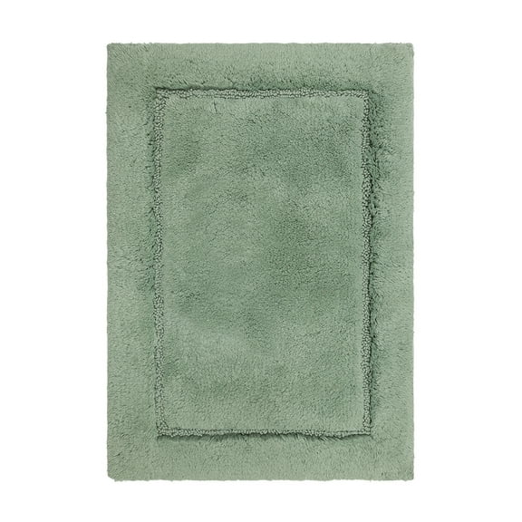 Mohawk Home Regency Plush Stain/Fade Resistant Non-Slip Machine Washable Bath Mat, Seaglass, 1'5" x 2'