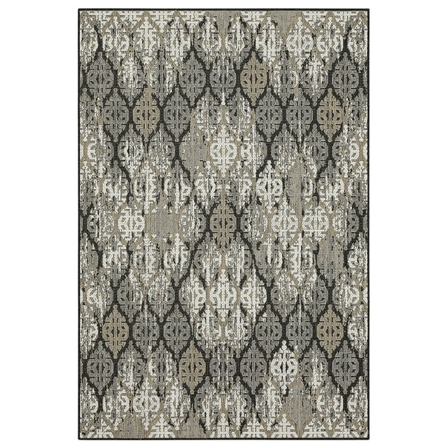 Mohawk Home Ronda Outdoor Area Rug, Dark Grey, 8' x 10'