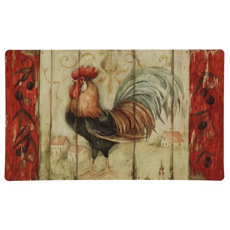 Mohawk Home Rustic Rooster Kitchen Mat