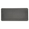 thumbnail image 1 of Mohawk Home Solid Atrium Scroll Tempur-Pedic Anti-Fatigue Non-Slip Cushioned 3/4" Thick Kitchen Floor Mat, Gray, 1'8" x 3'6", 1 of 9