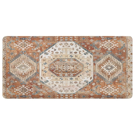Mohawk Home Southwestern Terracotta Brown Kitchen Mat, 3' x 2'