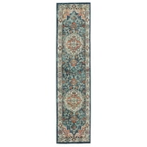 Mohawk Home Stoneleigh Indoor Ornamental Area Rug, Blue, 1'11" x 3'