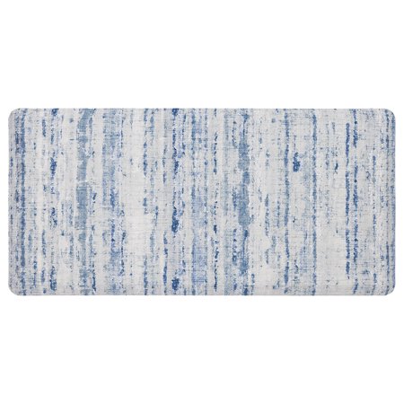 Mohawk Home Striped Blue Kitchen Mat, 4' x 2'
