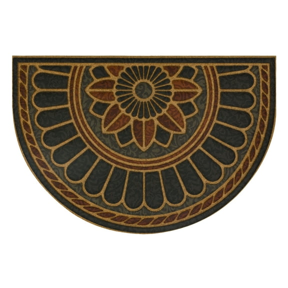 Mohawk Home Swirl Style Outdoor Polyester Door Mat, Clay, 2' X 3'