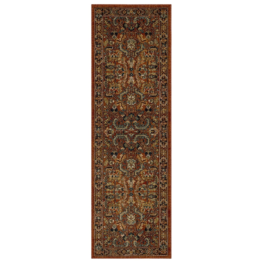 Mohawk Home Tansey Woven Indoor Runner Rug, Red, 2' 6" x 8'