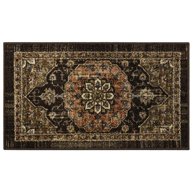 Mohawk Rug Rat Mohawk Home Tauber Area Rug Brown 1'8 x 2'10 Superior Stain Resistant ...