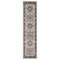 thumbnail image 1 of Mohawk Home Temperance Low Pile Latex Backed Stain and Fade Resistant Ornamental Light Grey Indoor Area Rug, 1' 11" X 10', 1 of 8