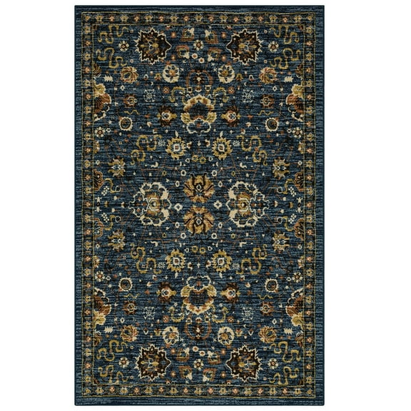 Mohawk Home Tinto Blue Printed Area Rug, 7' 6" x 10'