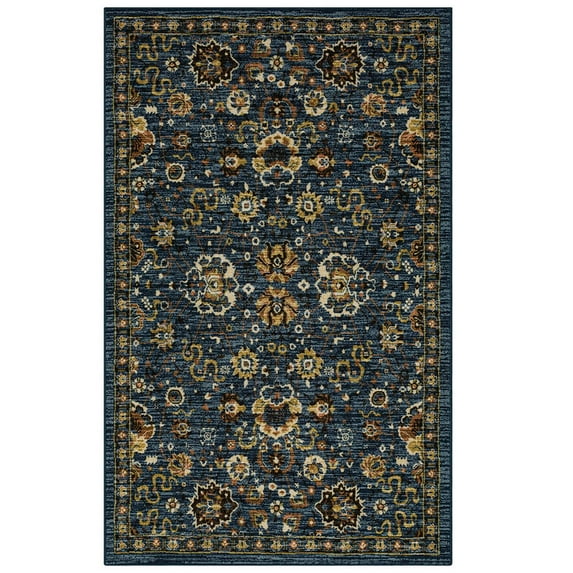 Mohawk Home Tinto Blue Printed Area Rug, 7' 6" x 10'