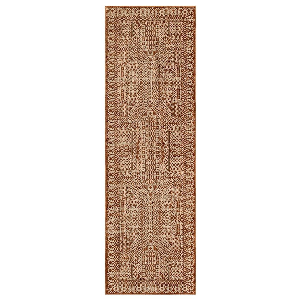 Mohawk Home Townsent Woven Indoor Runner Rug, Spice, 2' 6" x 8'