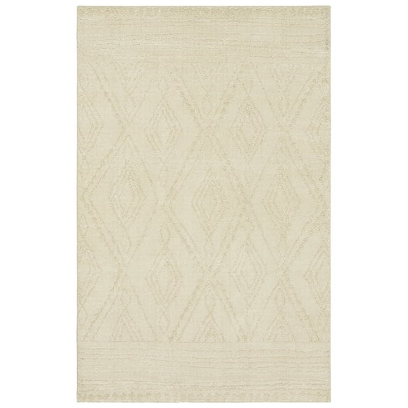Mohawk Home Vado Geometric Woven Indoor Area Rug, Linen, 4' x 6'
