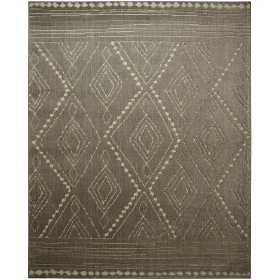 Mohawk Home Vado Geometric Woven Indoor Runner Rug, Grey, 2' x 5'