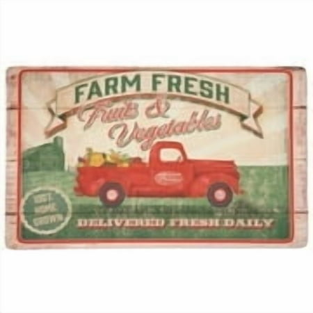 Mohawk Home Vegetable Trucks Dri- Pro Comfort Kitchen Mat, 18" x 30"