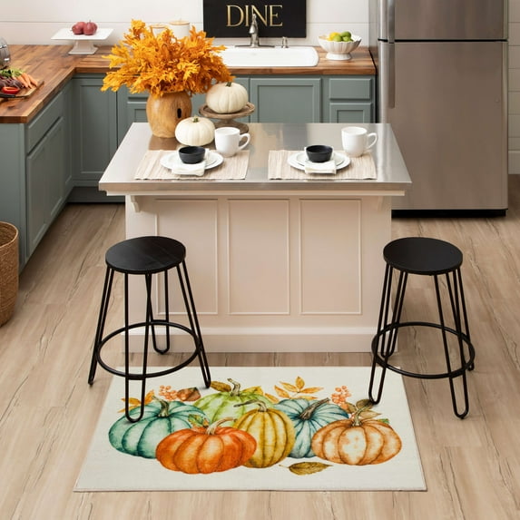 Mohawk Home Vintage Fall Pumpkins Accent Rug, 2' x 3' 4"