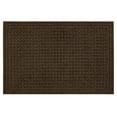 thumbnail image 1 of Mohawk Home Waffle Grid Impression Low Pile Non-Slip Indoor/Outdoor Door Mat, Brown, 1' 6" x 2' 6", 1 of 6