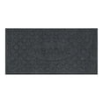 thumbnail image 1 of Mohawk Home Welcome Impressions Rib Outdoor Polyester Door Mat, Smoke, 2' X 4', 1 of 8