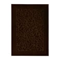 thumbnail image 1 of Mohawk Home Wisteria Floral Polyester Indoor Area Rug, Chocolate, 5' x 7', 1 of 7