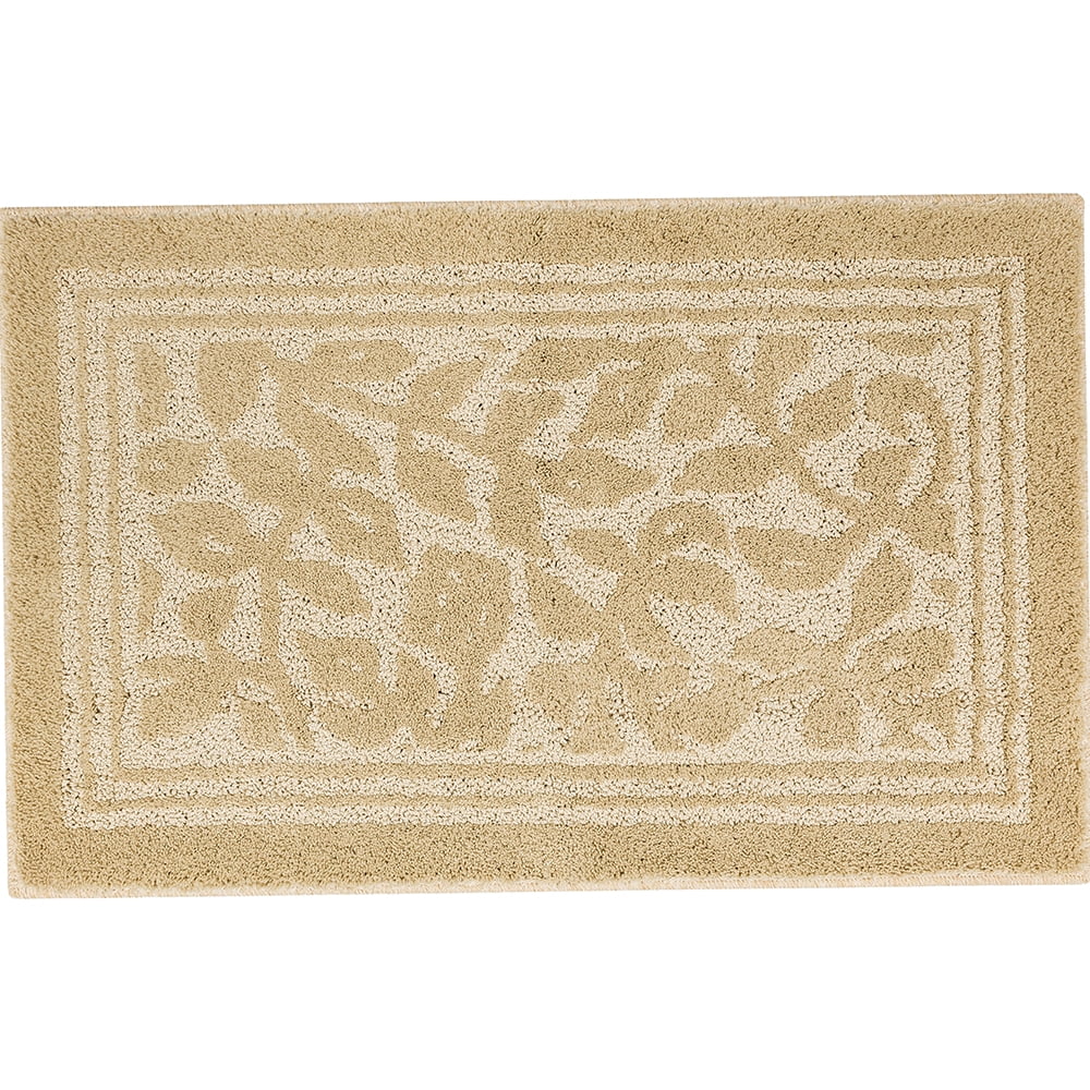 Mohawk Home Wisteria Tufted Polyester Accent Rug, Sand, 1' 8