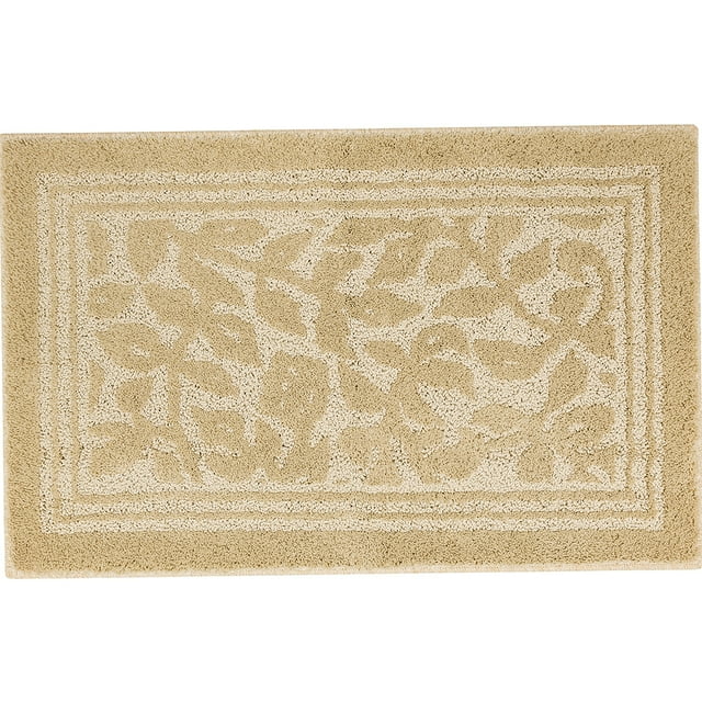 Mohawk Home Wisteria Tufted Polyester Accent Rug, Sand, 2' x 3' 4
