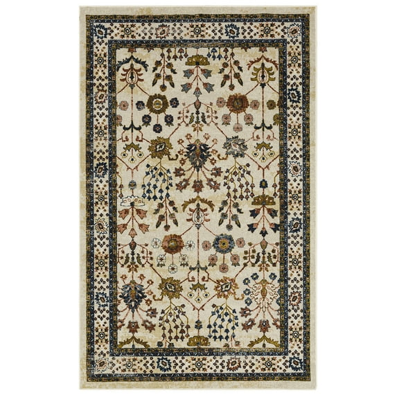 Mohawk Home Wolfe Printed Area Rug, Cream, 5' x 8'