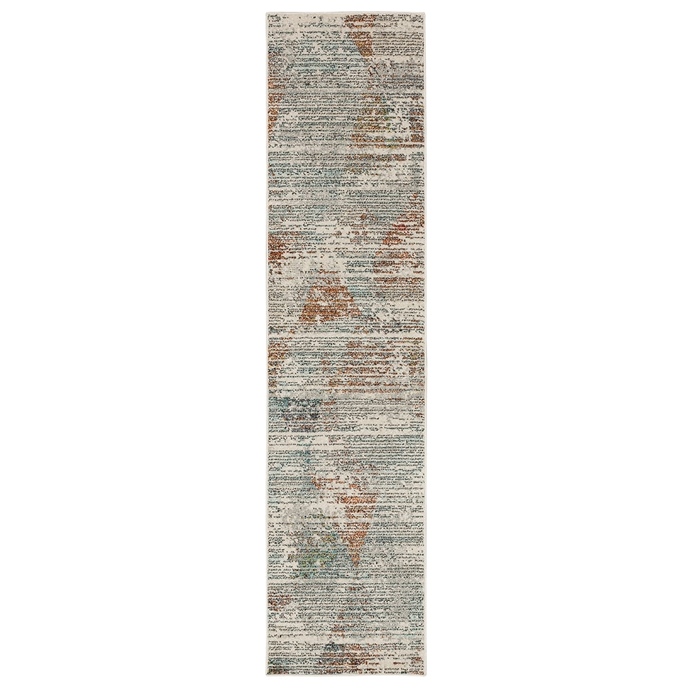 Mohawk Home Wootton Indoor Geometric Runner Rug, Grey, 1'11" x 10'