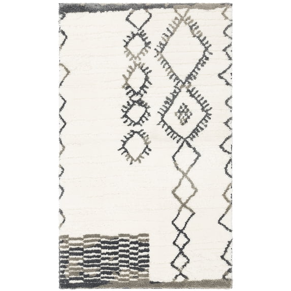 Mohawk Horizon Sahara Bath rug, Grey, 1' 9"x2' 10"