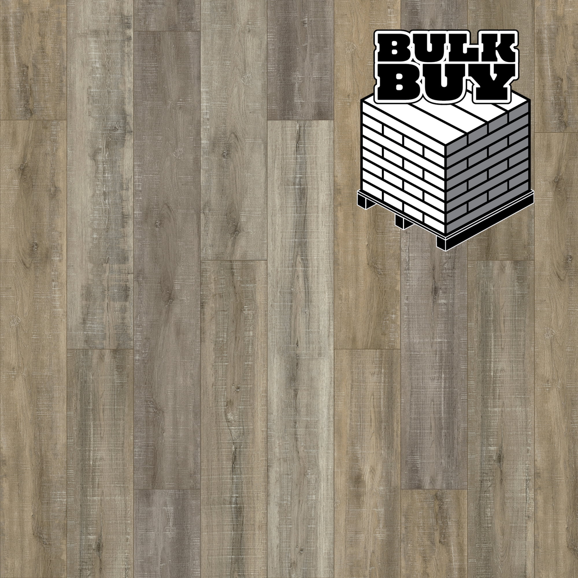 Mohawk Industries VFP09-921PLT Elite Rigid 39" X 50" Embossed Vinyl Flooring - Dimming Sky