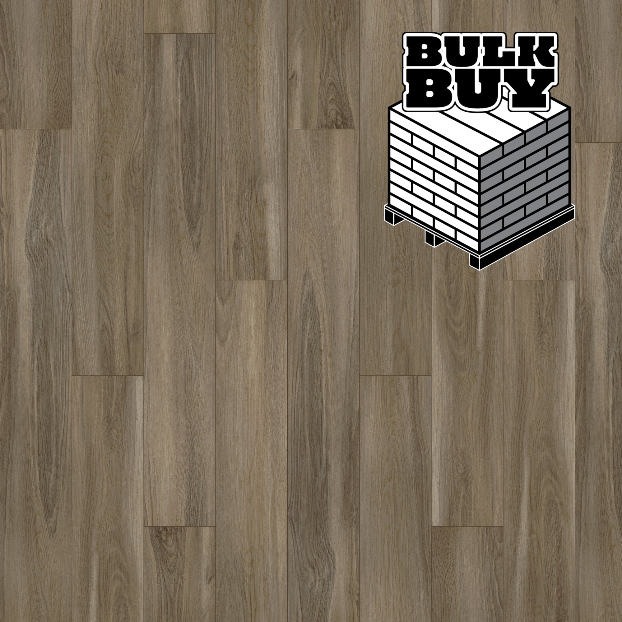 Mohawk Industries VFP09-875PLT Elite Rigid 39" X 50" Embossed Vinyl Flooring - Gray Sky