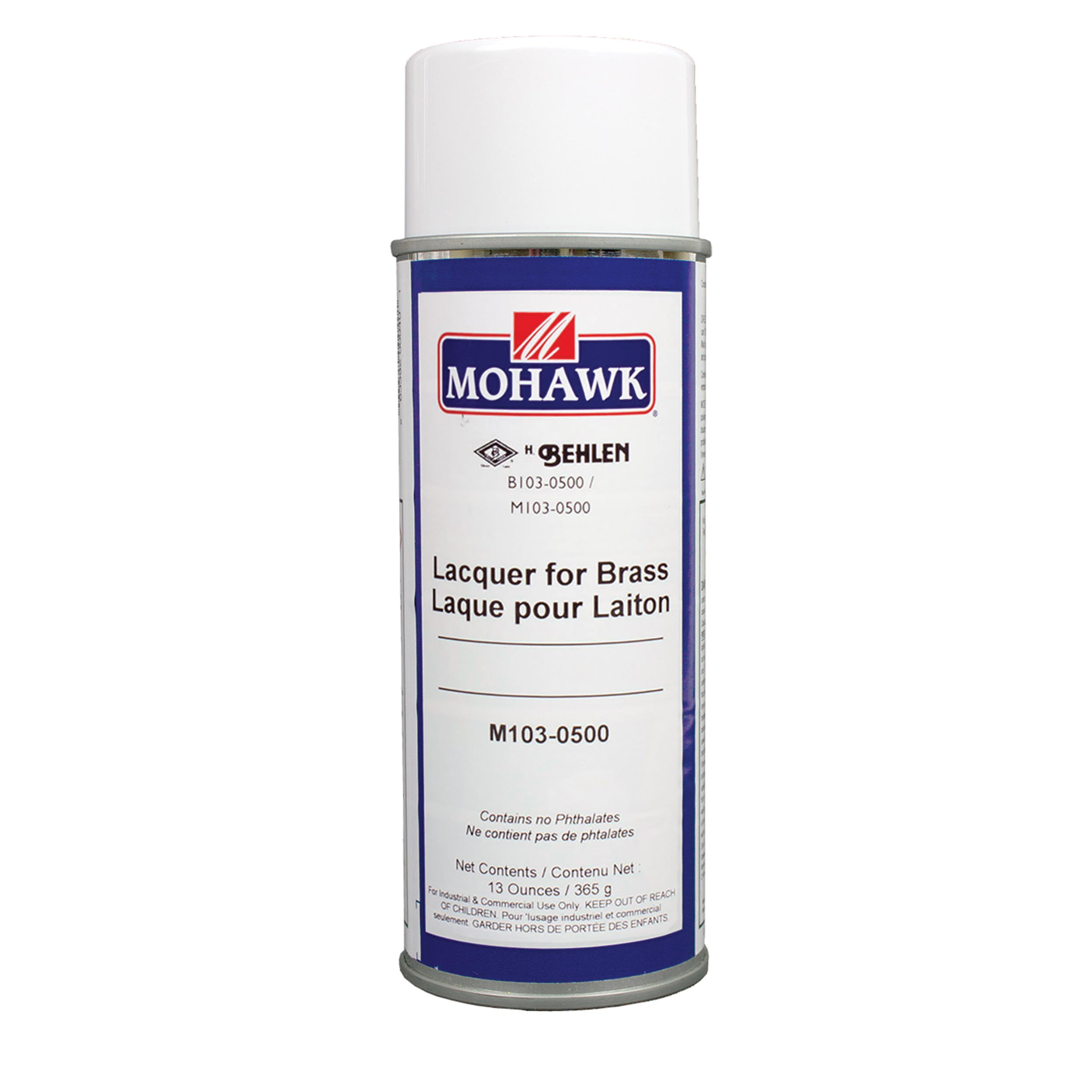Mohawk Lacquer for Brass 13 oz, Model M1030500