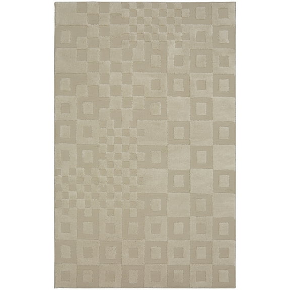 Mohawk Loft Area Rug 90903 83023 Cream Blocks Squares