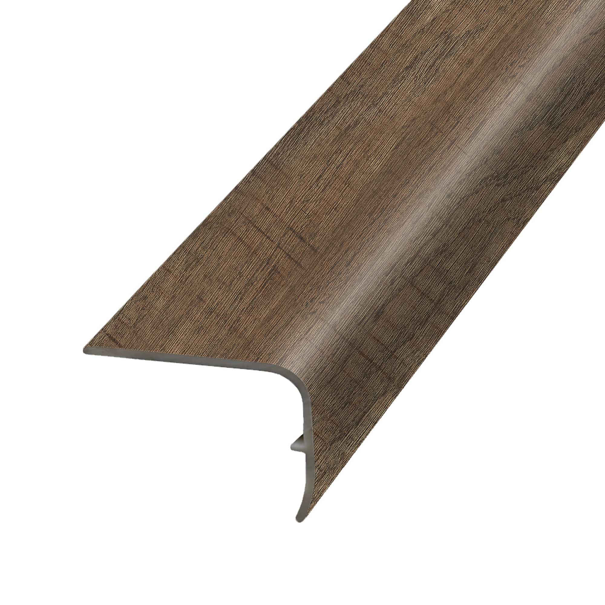 Mohawk Moisture Resistant Stair Nose Molding in Aged Brown Oak, 1.88" x