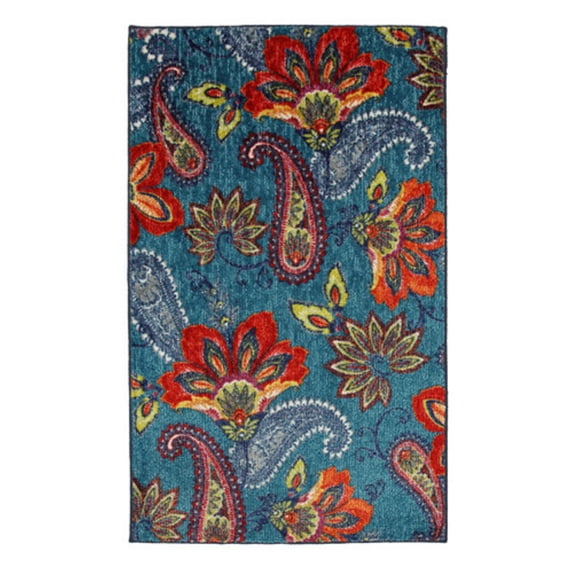 Mohawk Home Whinston Multi Low Pile Non-Slip Stain/Fade Resistant Indoor Area Rug, 5' x 8'