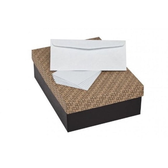 Mohawk Skytone Vellum Parchment Envelopes, #10 Commercial Flap, 4-1/8 x 9-1/2 Inches, 24W (89 gsm), 500 Envelopes/Box - Sold as 1 Box, New Bluestone Shade (M34020)