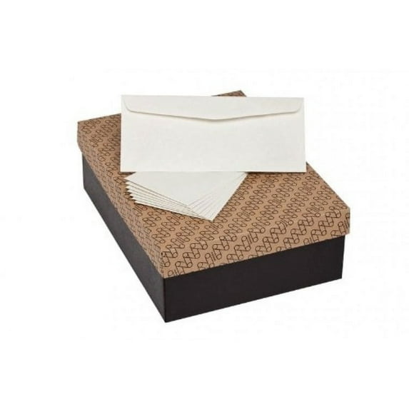 Mohawk Skytone Vellum Parchment Envelopes Pewter Shade #10 Commercial Flap 4-1/8 x 9-1/2 Inches, 24W (89 gsm), 500 Envelopes/Box (Sold as 1 Box) (M33845)