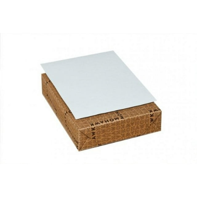 Mohawk Skytone Vellum Parchment Paper New Bluestone Shade, 60 text 8.5