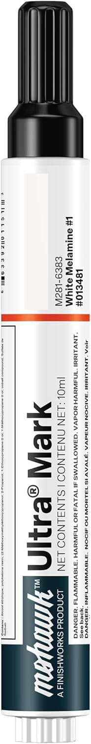 Mohawk Ultra Mark Wood Stain Touch Up Marker, White Melamine, M281-6383, 1 Count