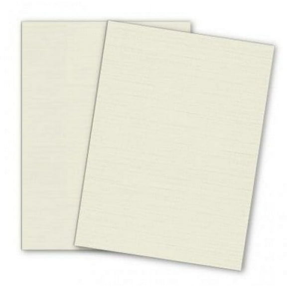 Mohawk VIA Linen - NATURAL - 12 x 18 Card Stock Paper - 100lb Cover - 200 PK
