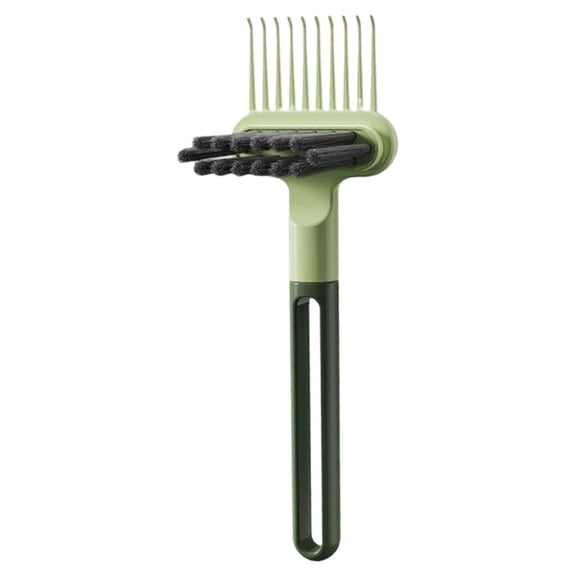 Mohdy 2 in 1 Hair Brush Cleaning tool, 2026 New Comb Cleaning Brush, Portable Hair Brush Cleaner Rake, Hairbrush Cleaner Solution, Comb Cleaner Hairbrush Cleaner tool Salon Travel Use